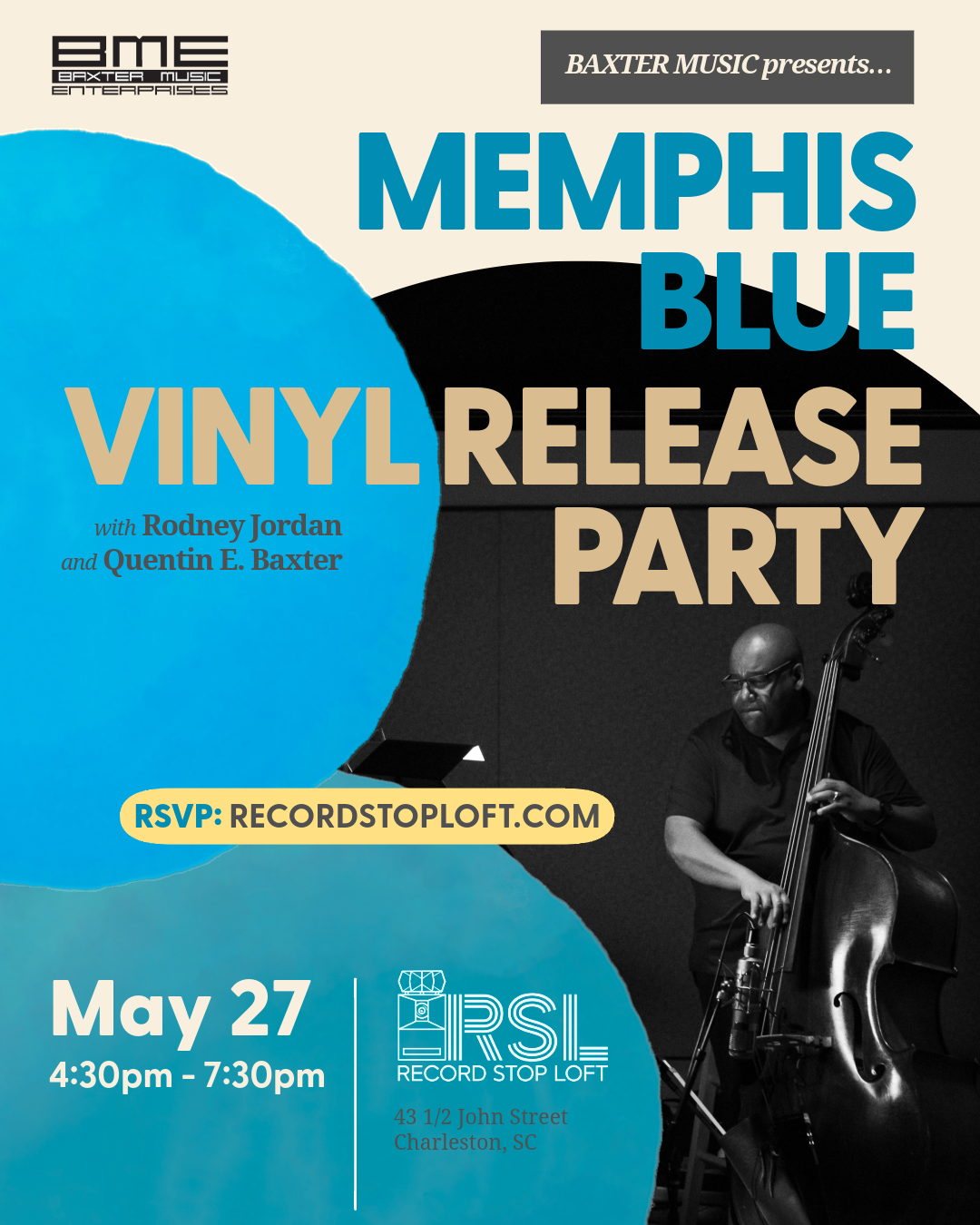 Memphis Blue Vinyl Release Party