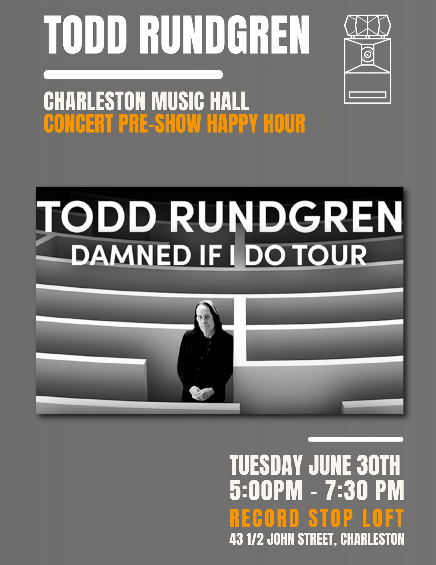 Todd Rundgren Pre-Show Happy Hour