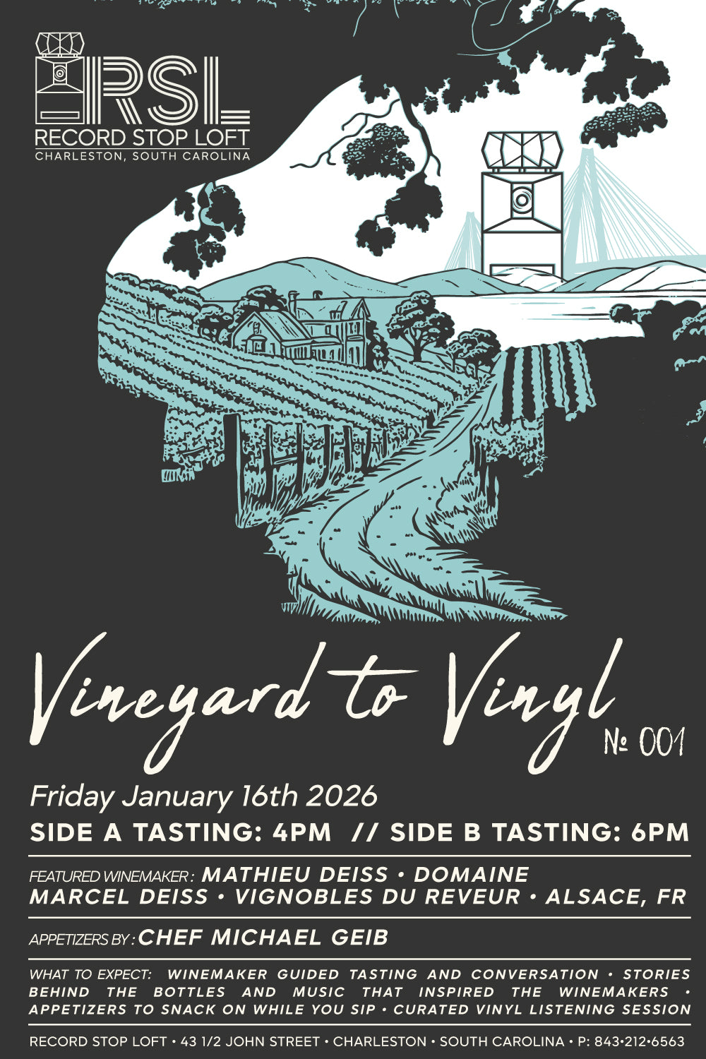 Vineyard to Vinyl No. 001