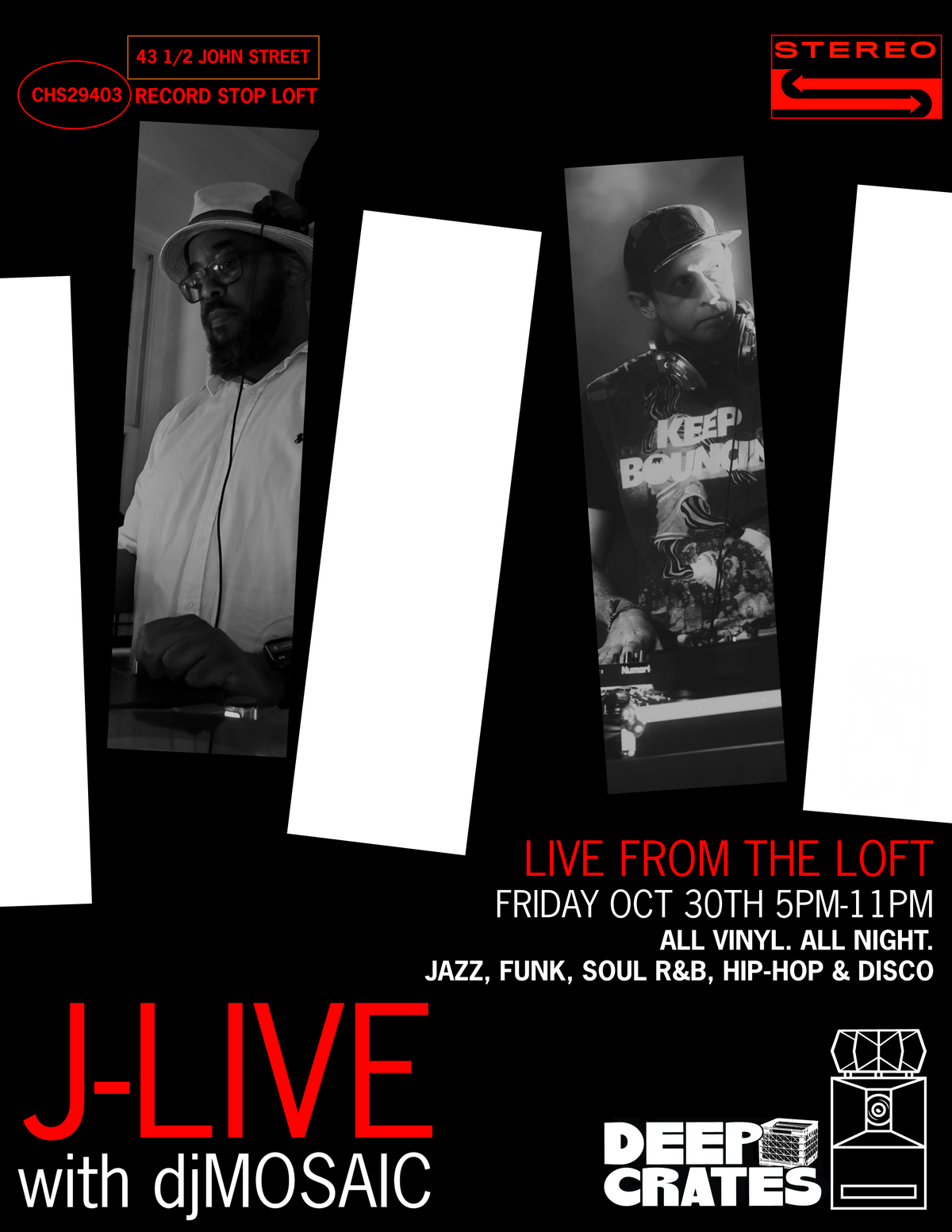 Live from the Loft with DJ J-Live and Special Guest djMOSAIC