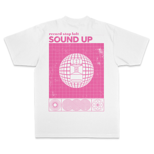 Phones Down. Sound Up - Heavyweight Cropped Tee