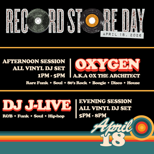 Record Store Day at The Loft: Oxygen & DJ J-Live