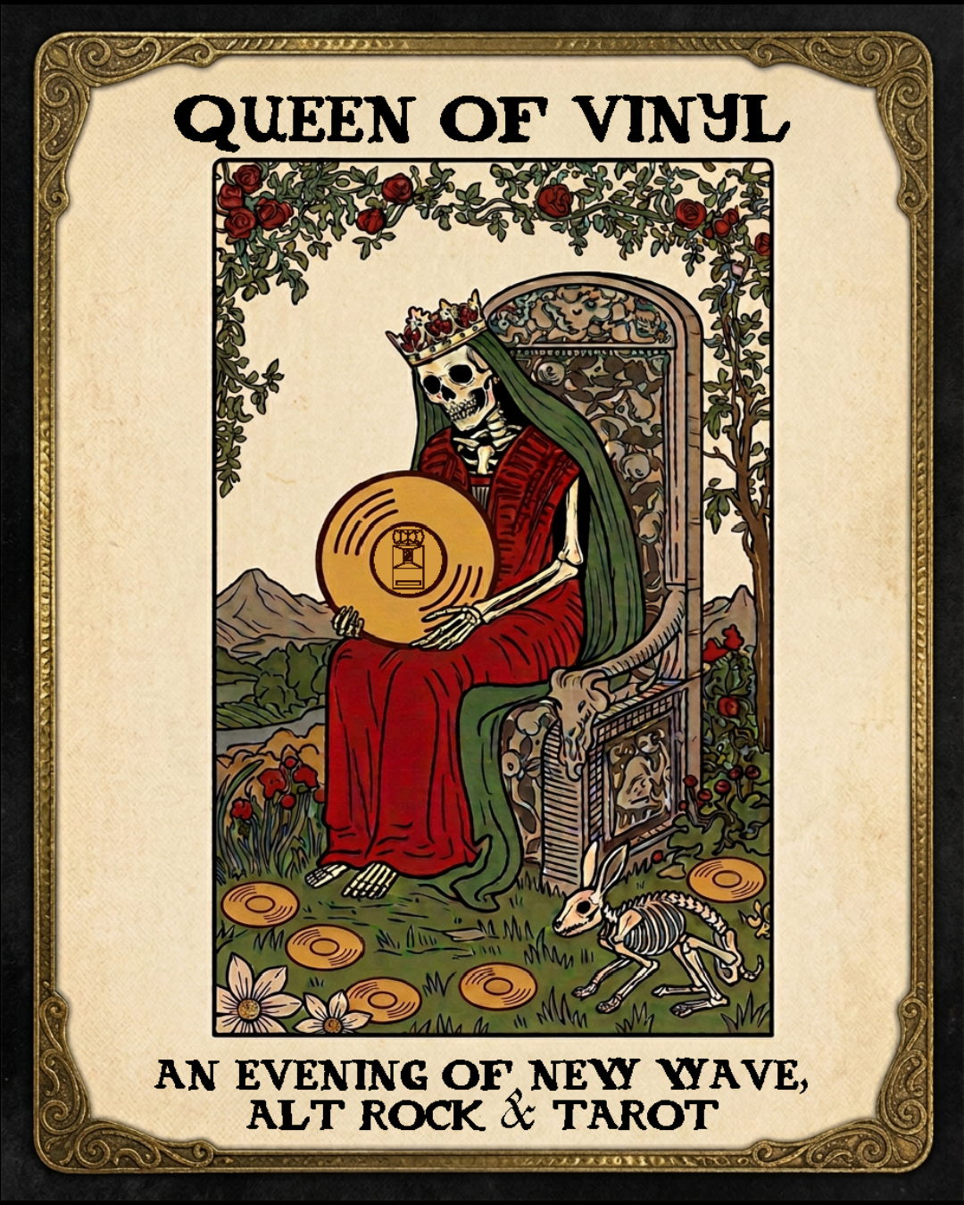 Queen of Vinyl: An Evening of New Wave, Alt Rock and Tarot
